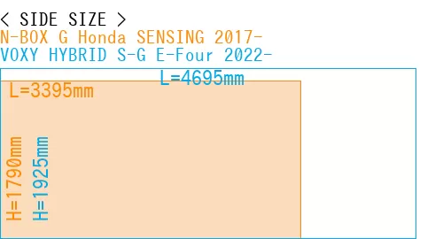 #N-BOX G Honda SENSING 2017- + VOXY HYBRID S-G E-Four 2022-